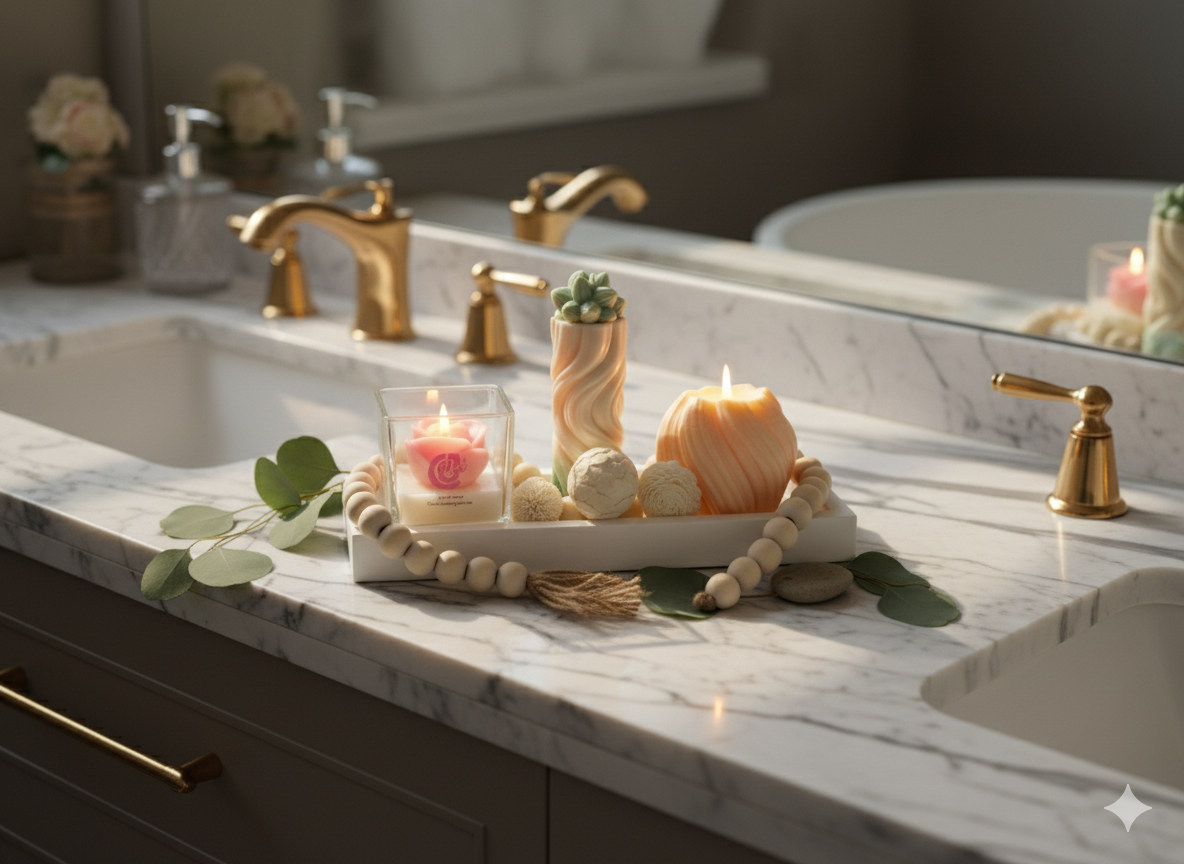 Bathroom Set – Candle Tray