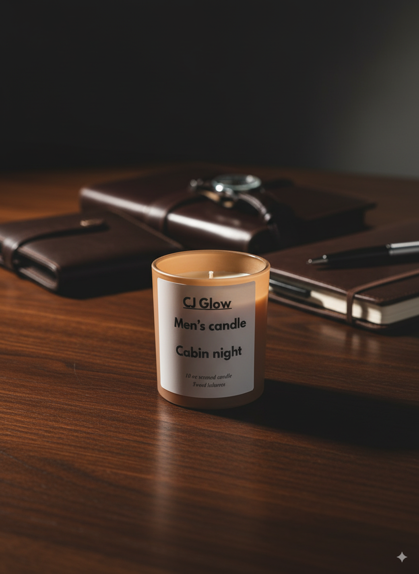 Cabin Night – Men’s Candle