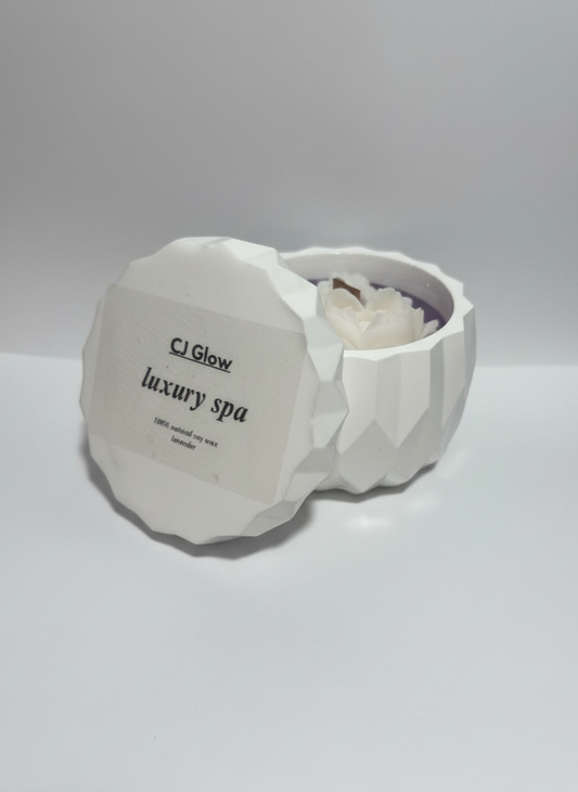 Luxury Spa – lavender candle