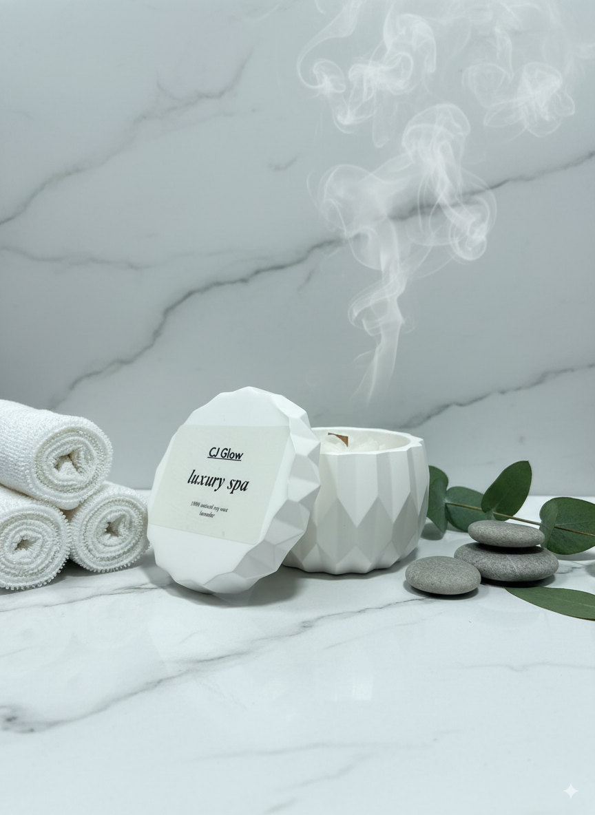 Luxury Spa – lavender candle