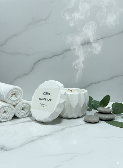 Luxury Spa – lavender candle
