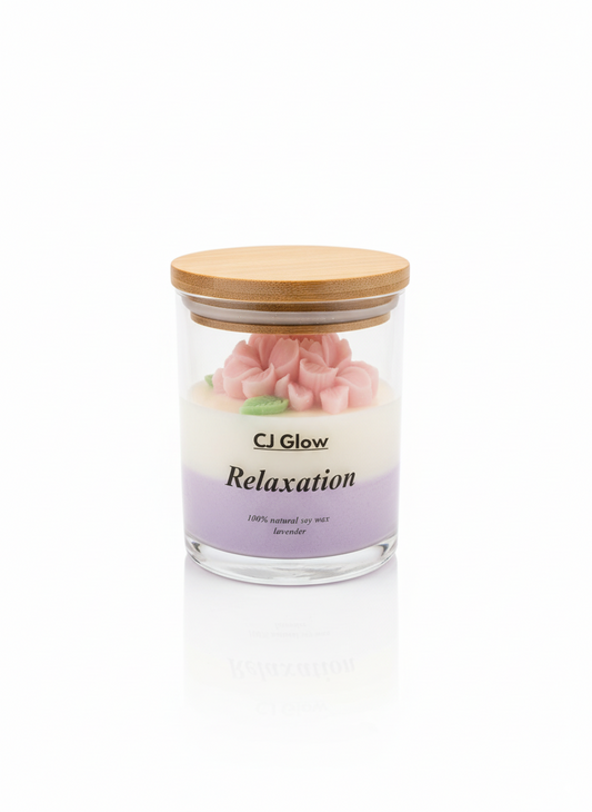 Relaxation – lavender candle