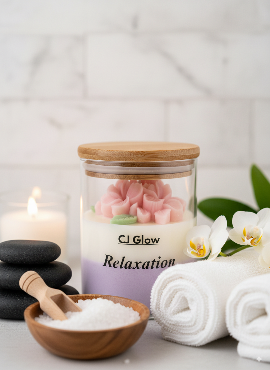 Relaxation – lavender candle