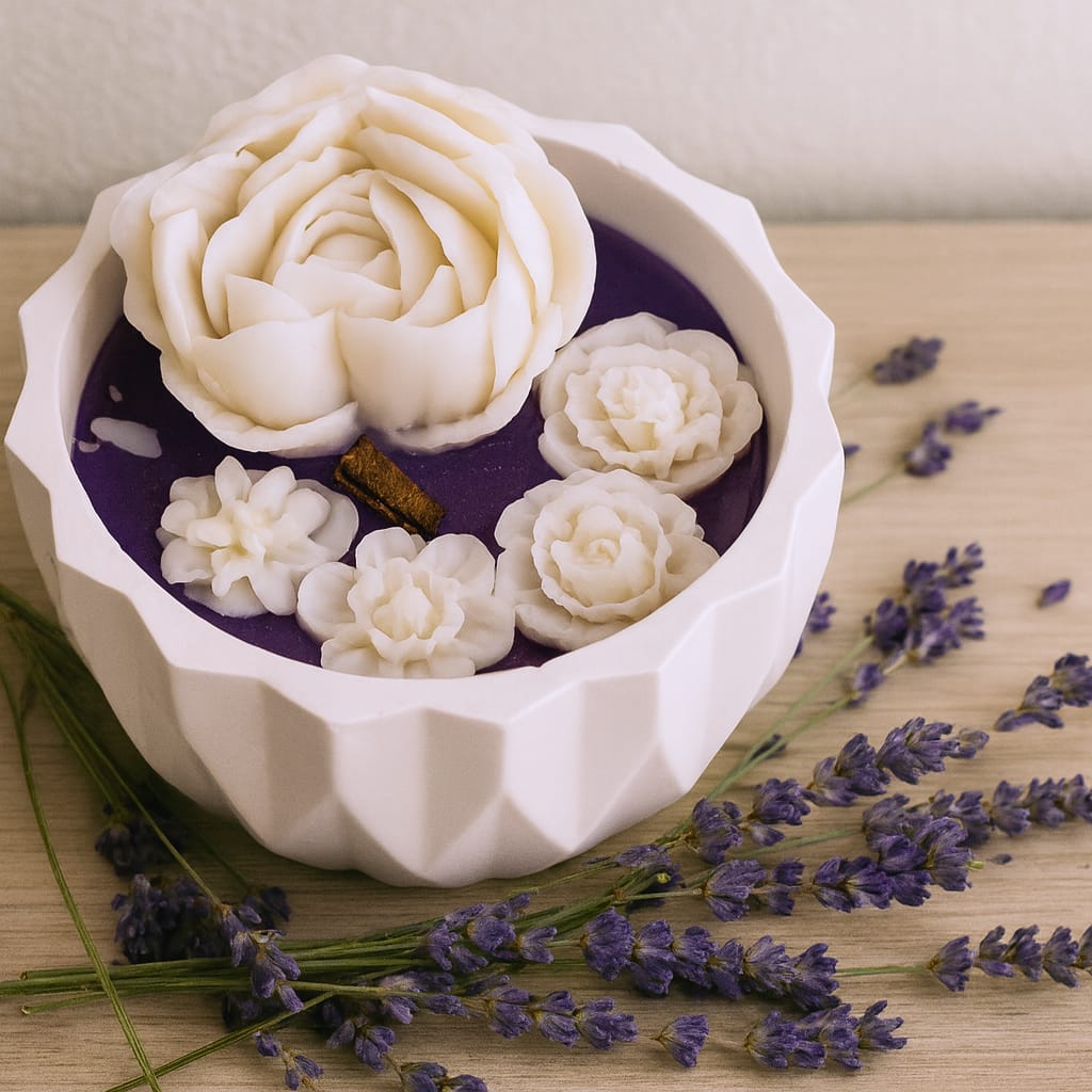 Luxury Spa – lavender candle